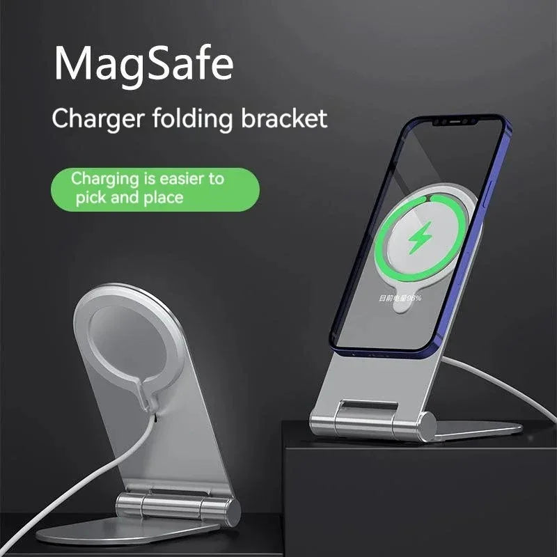 Foldable Magnetic Wireless Charger Stand