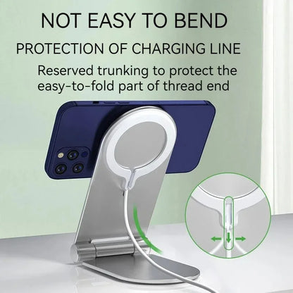 Foldable Magnetic Wireless Charger Stand