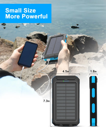 Waterproof Outdoor Solar Power Bank